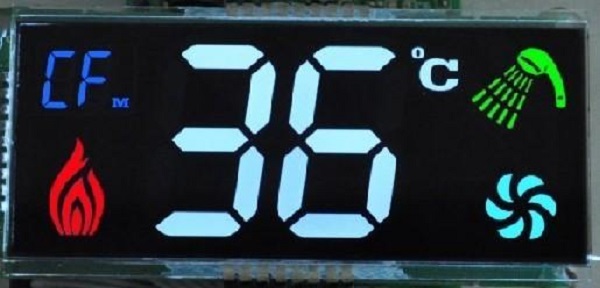 太陽(yáng)能熱水器LCD液晶顯示屏